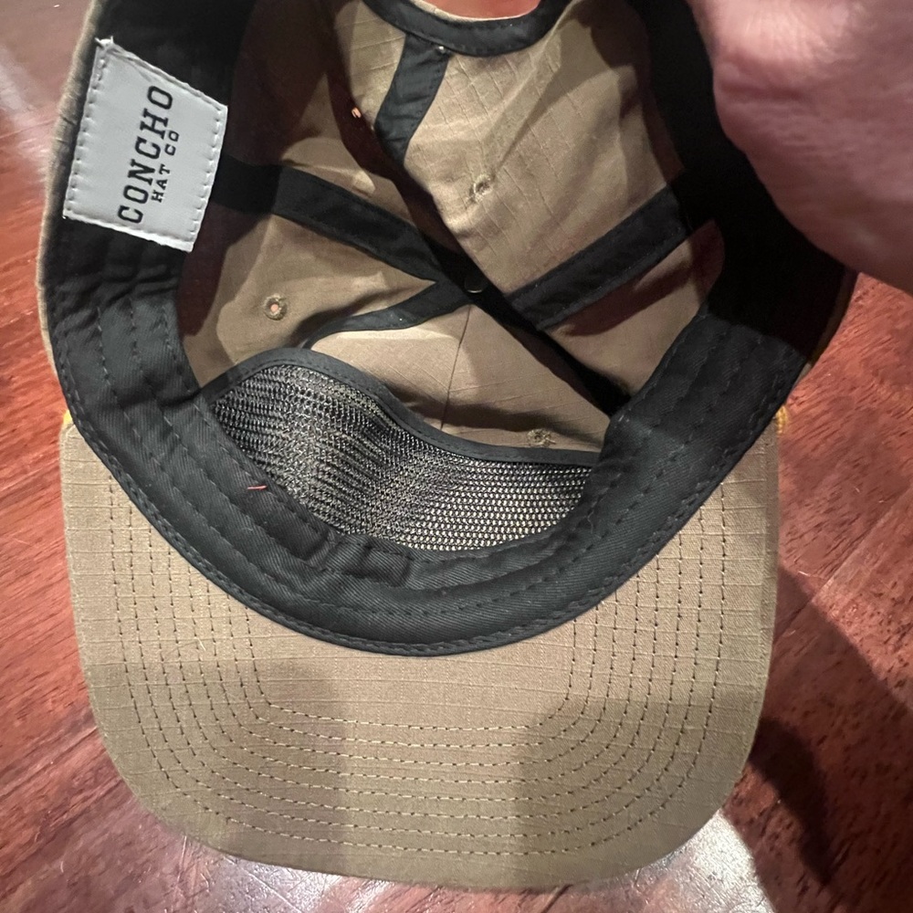 Pecos Outdoor Khaki Cap - Picture 4 of 5